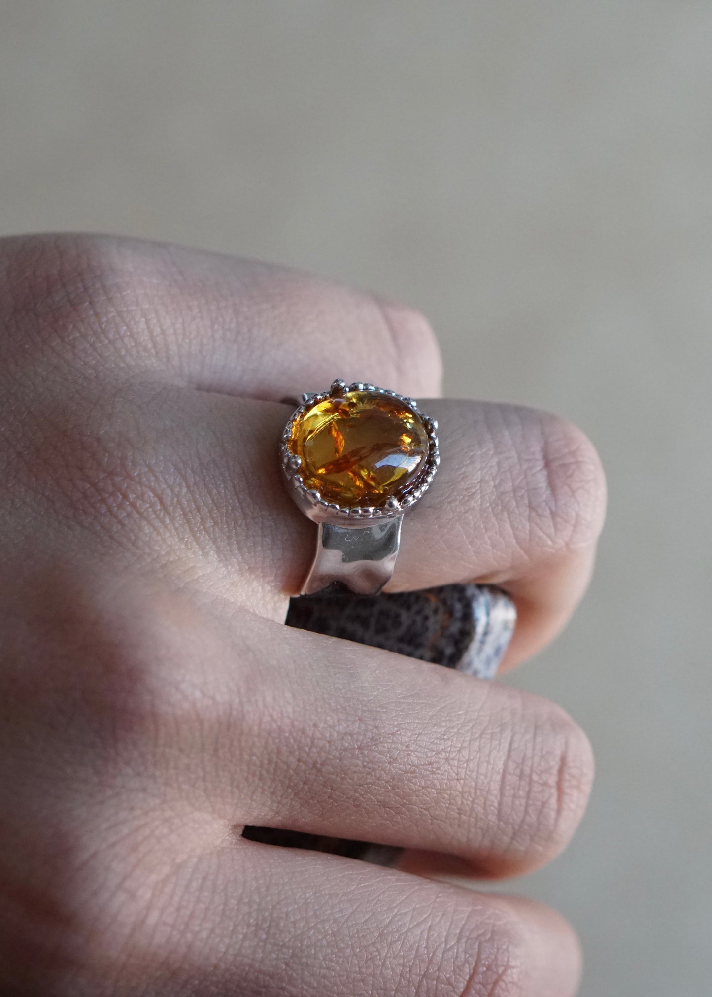 Amber Ring