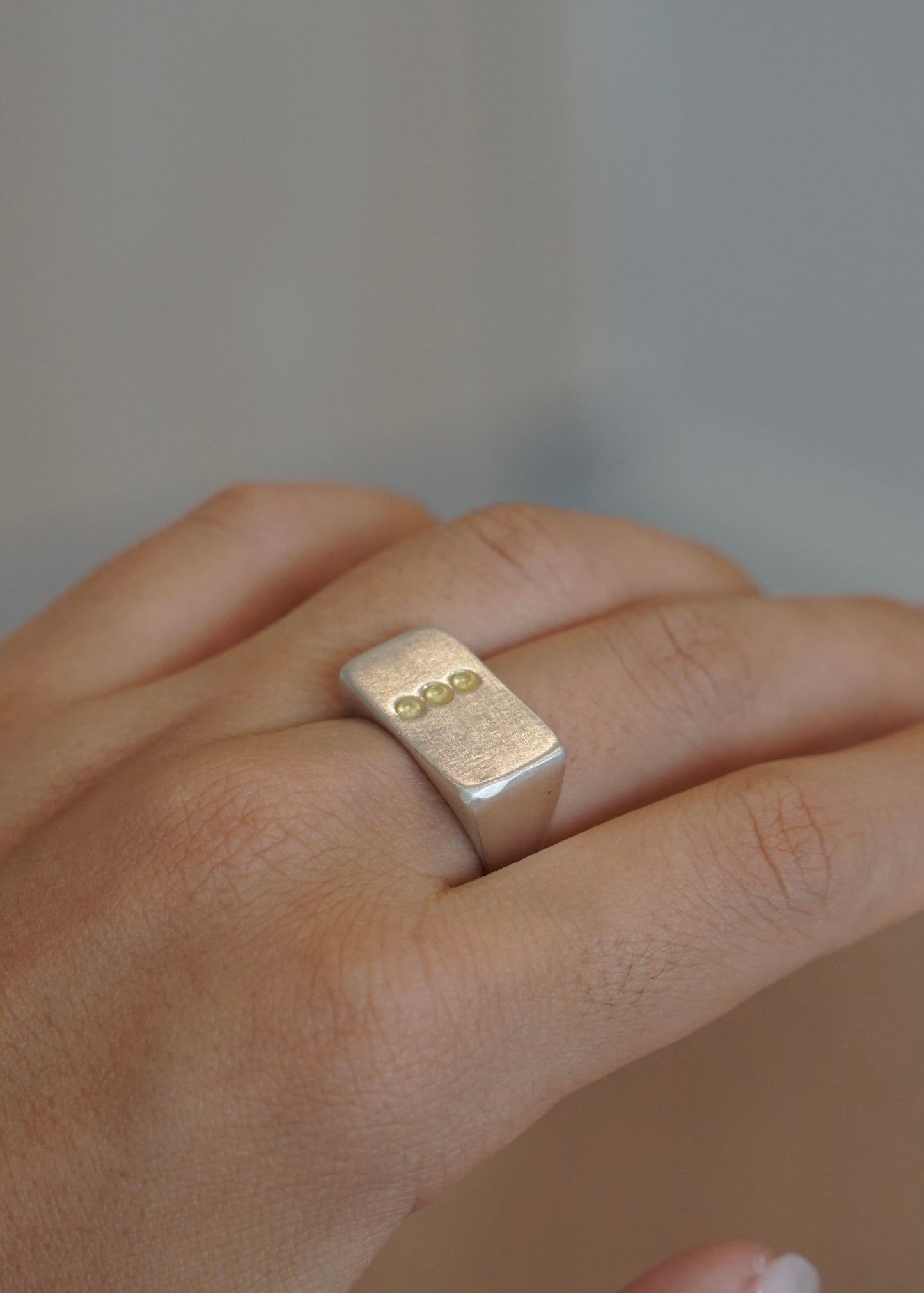 Solid Cube Ring