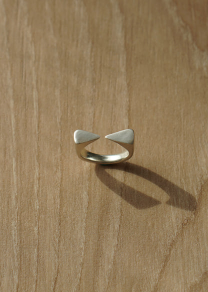 Twin Wedge Ring