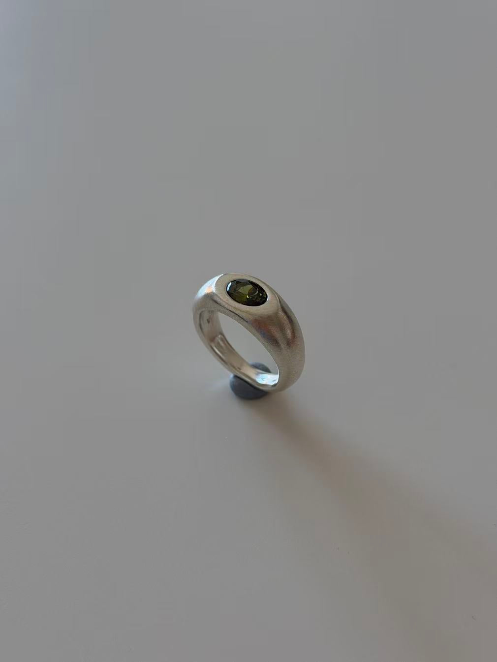 Olive Dome Ring
