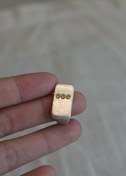 Solid Cube Ring