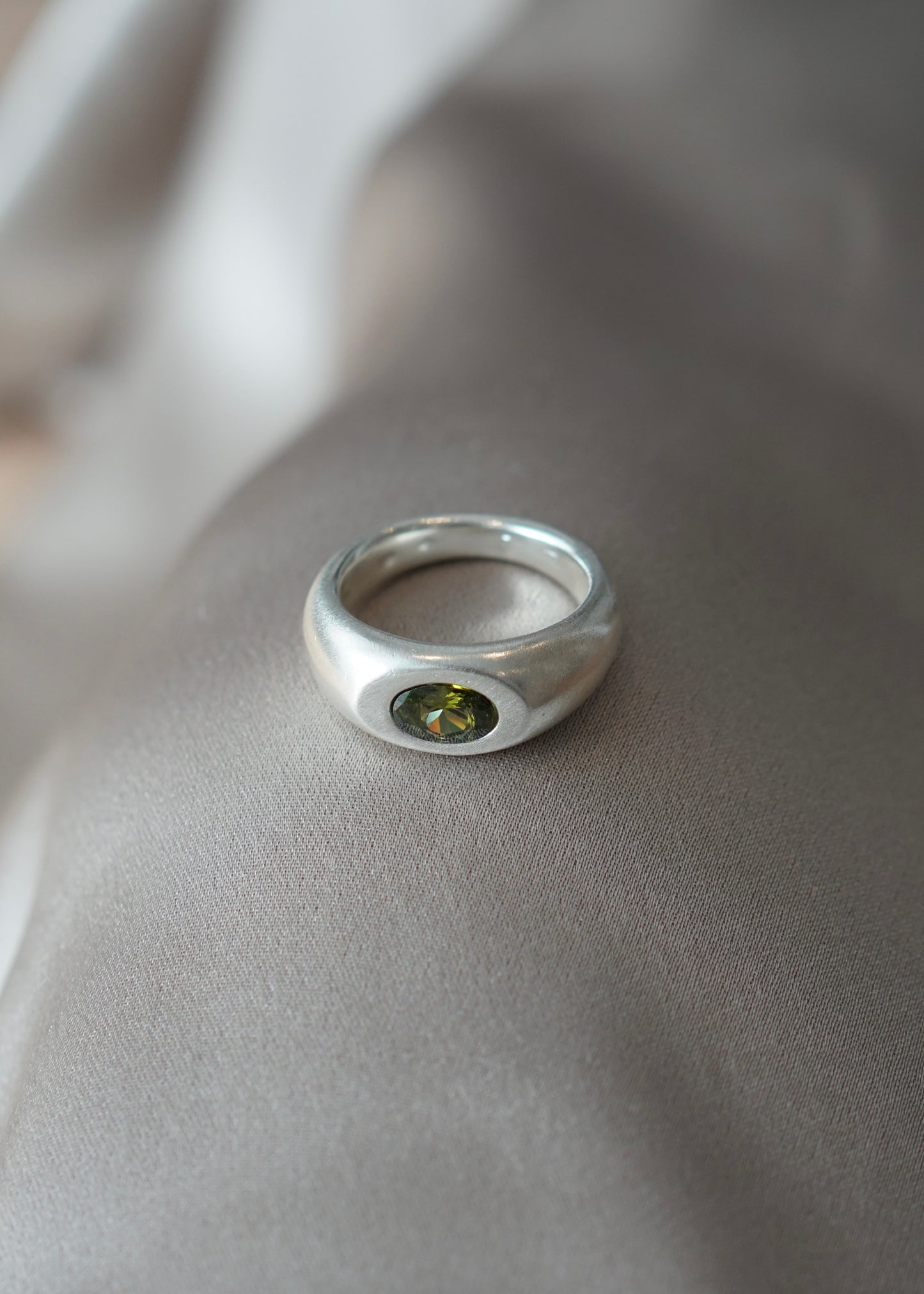 Olive Dome Ring