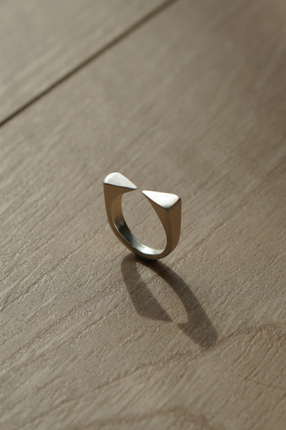 Twin Wedge Ring
