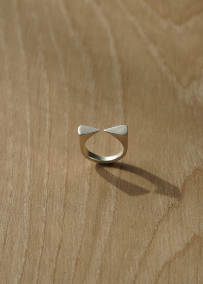 Twin Wedge Ring