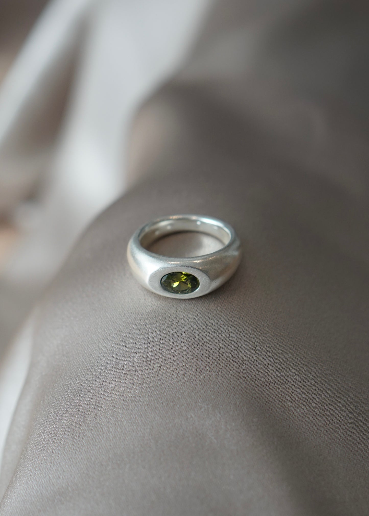 Olive Dome Ring