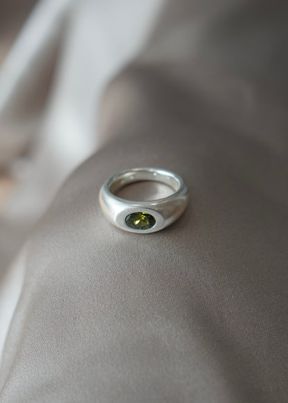 Olive Dome Ring