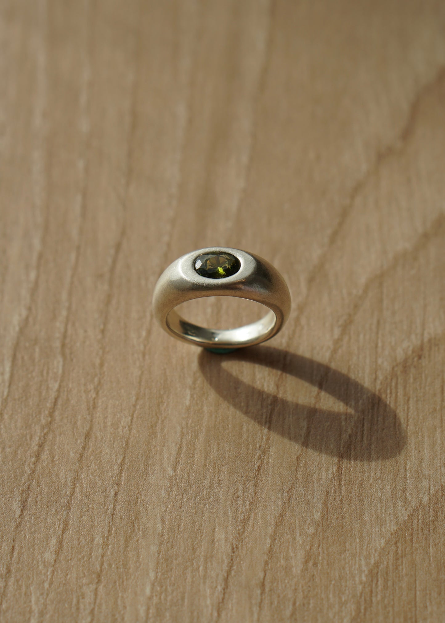 Olive Dome Ring
