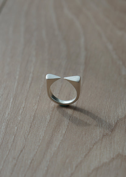 Twin Wedge Ring