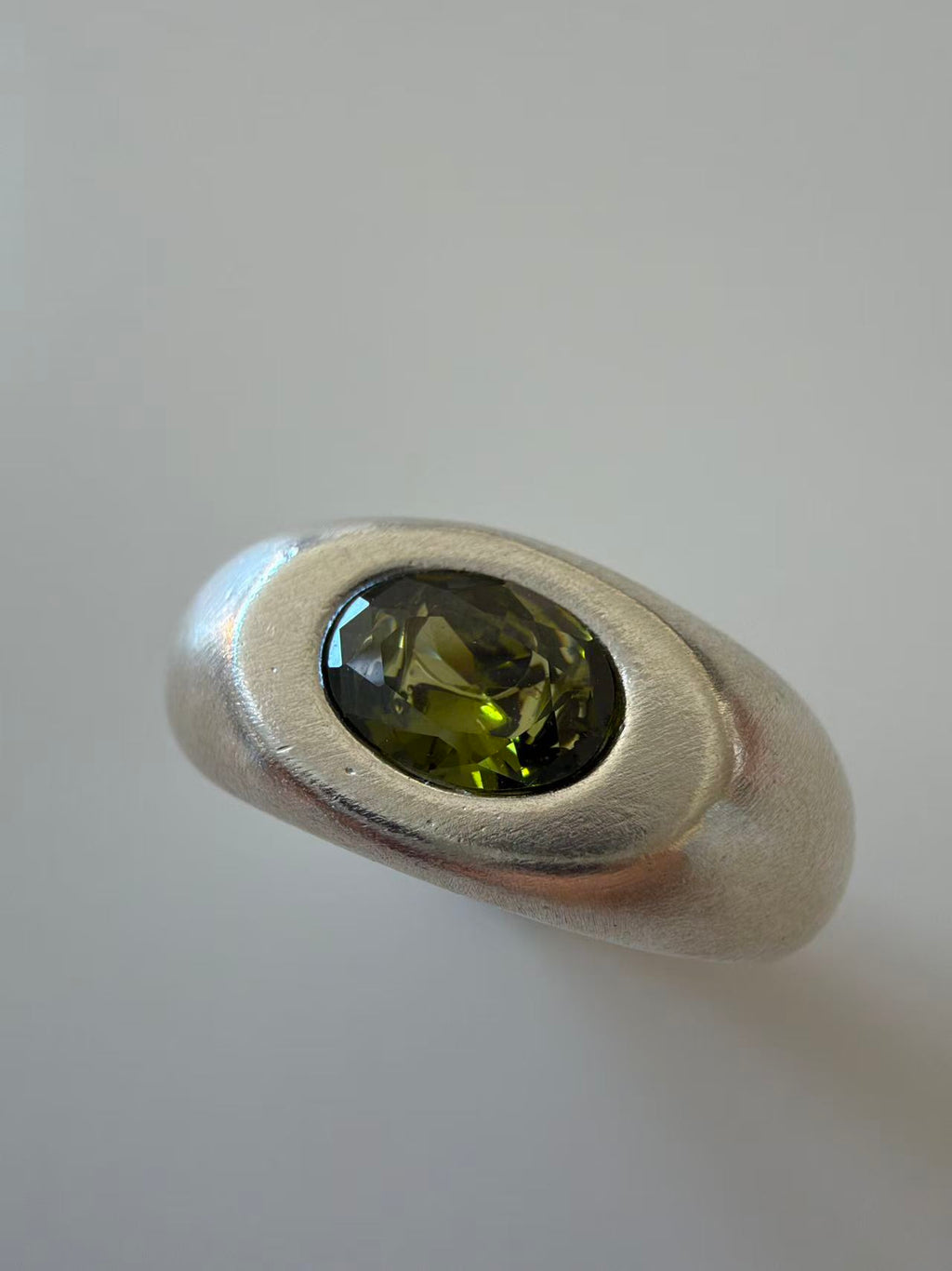 Olive Dome Ring